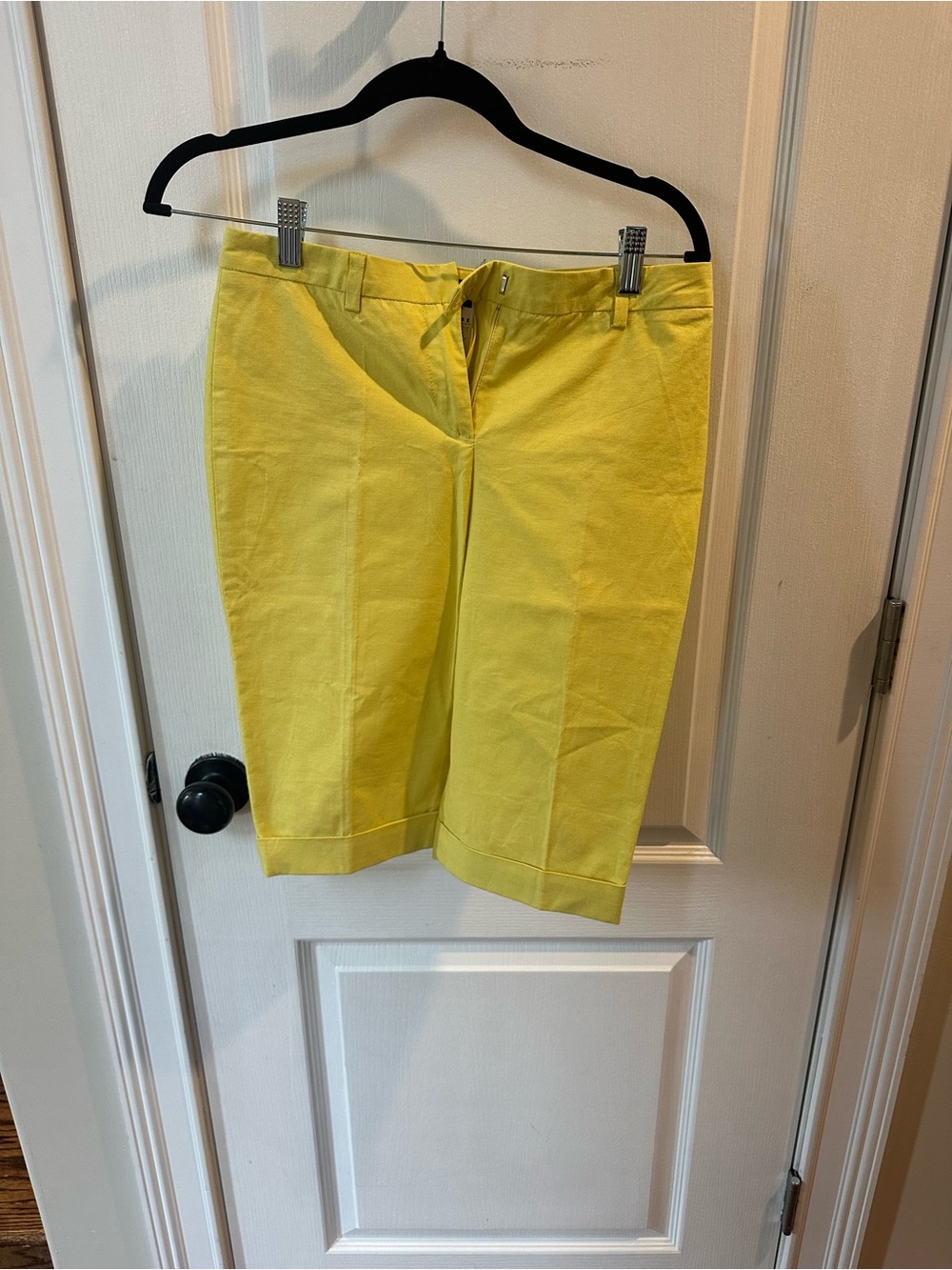 Dolce & Gabbana Yellow Bermuda Shorts